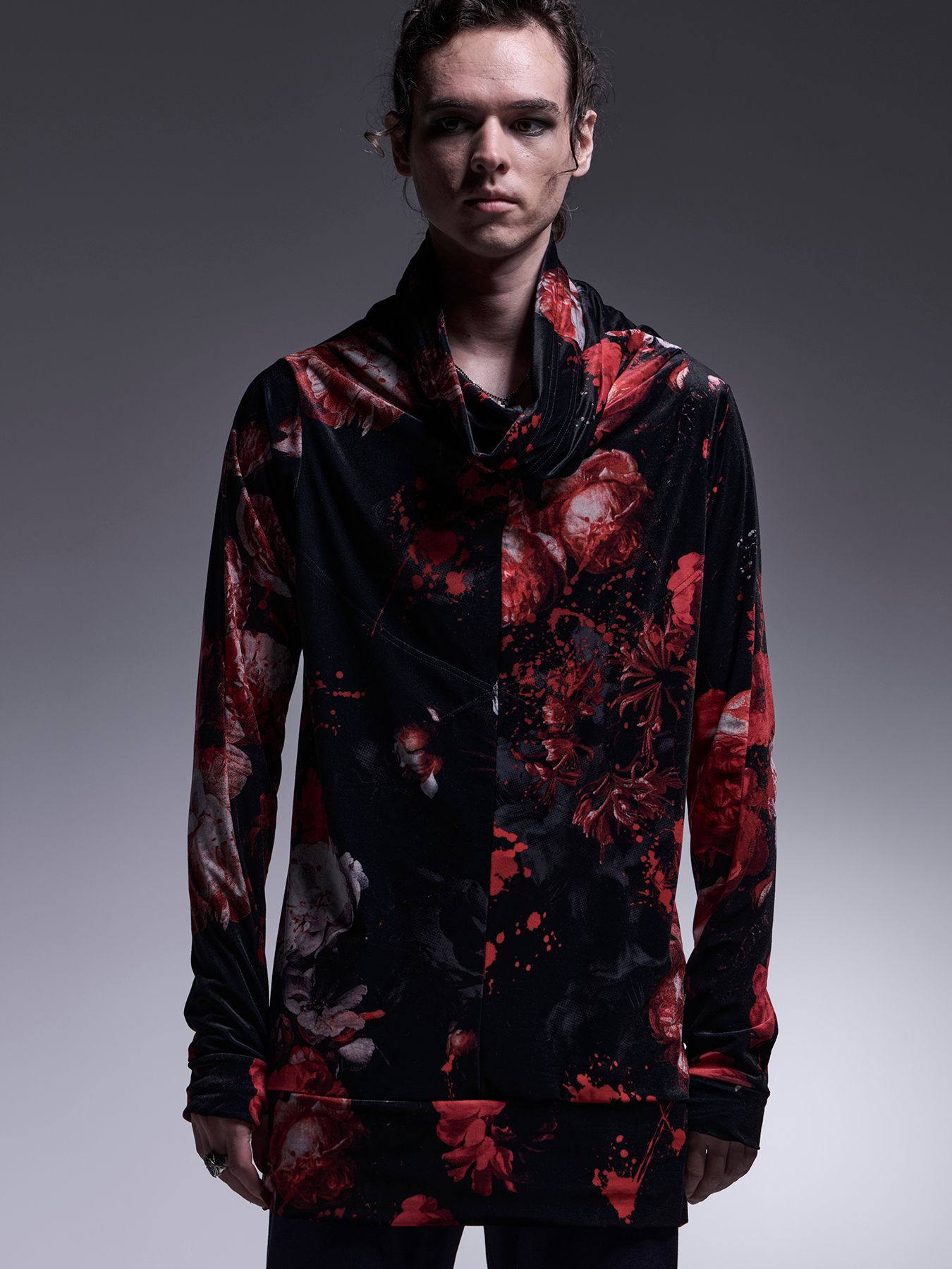 【予約品 7月13日(日) 締切】Loose High Nack / ルーズハイネック / フローラ