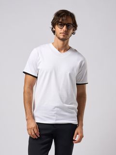 【予約品9月19日 10時締め】 cool touch V-neck S/S / VネックTシャツ / ホワイト