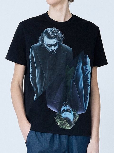 《The Joker × 5351》半袖 プリント Tシャツ / ブラック【5351 POUR LES HOMMES】
