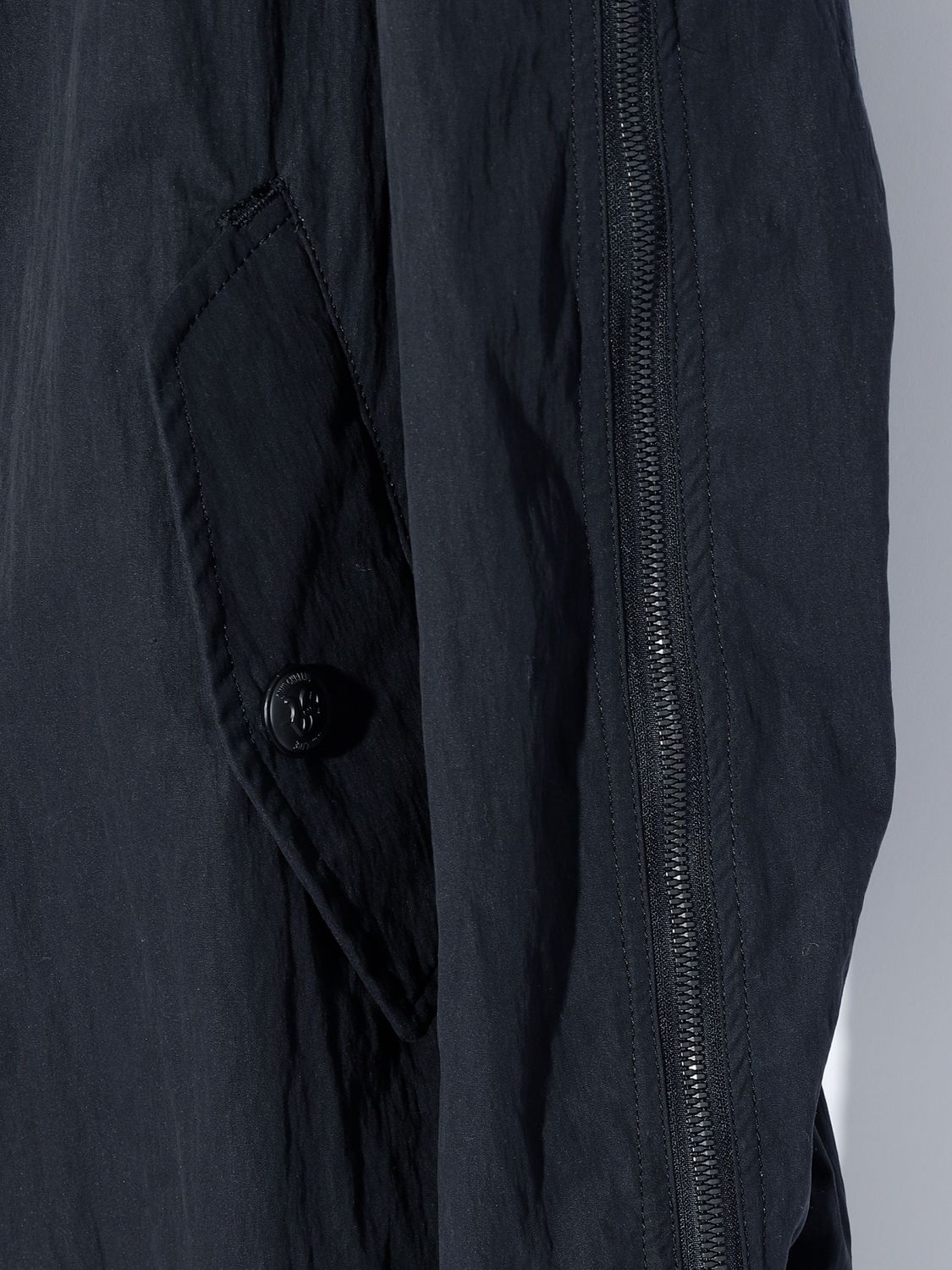 【予約品】 SWITCHBLADE x nude:masahiko maruyama ZIPPER FUSION MODS COAT / モッズコート / BLACK