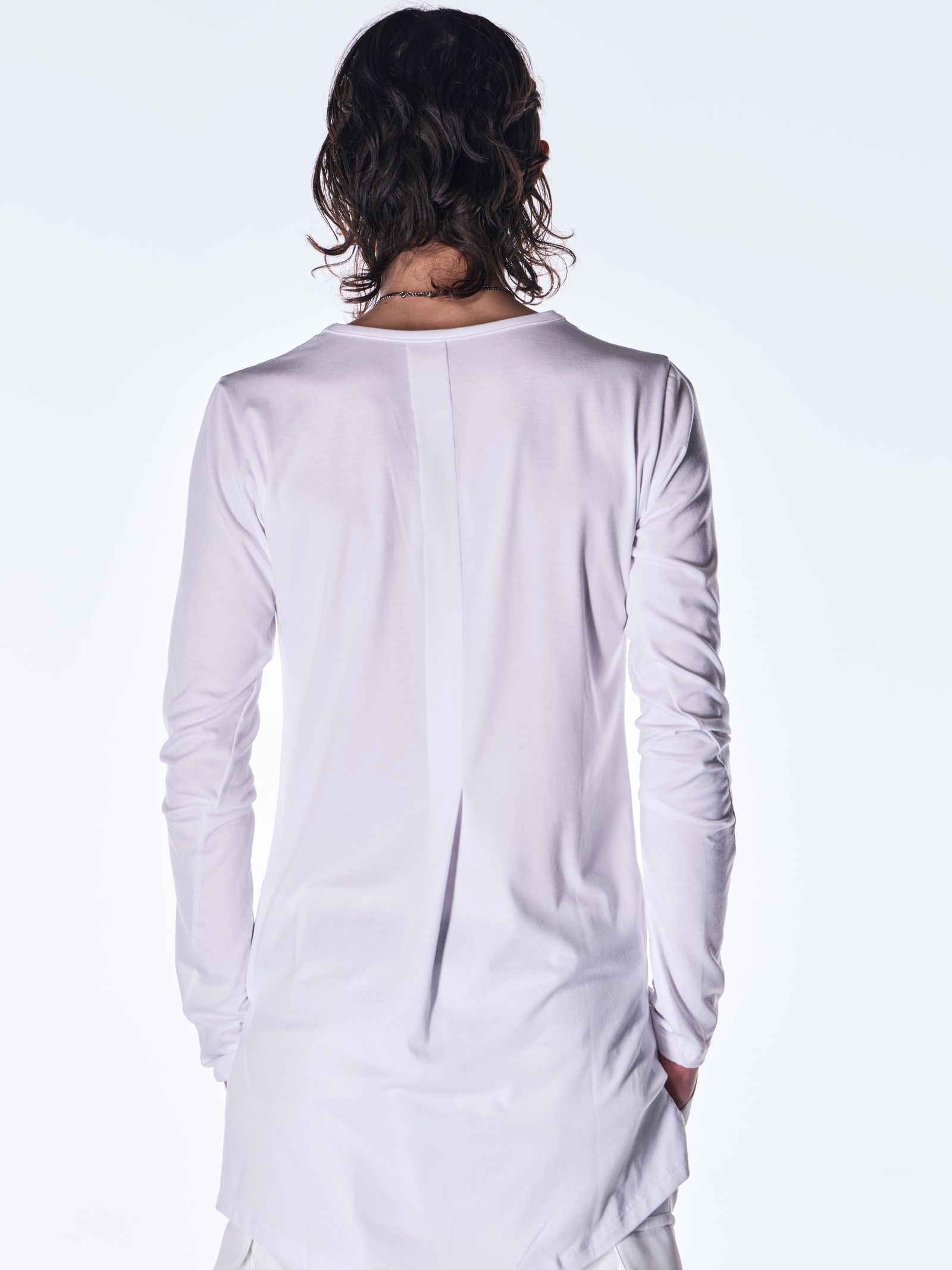 【予約品 6月29日(月) 締切】BEATENJIKU Henry Neck T-Shirt / ヘンリーネック Tシャツ / ホワイト