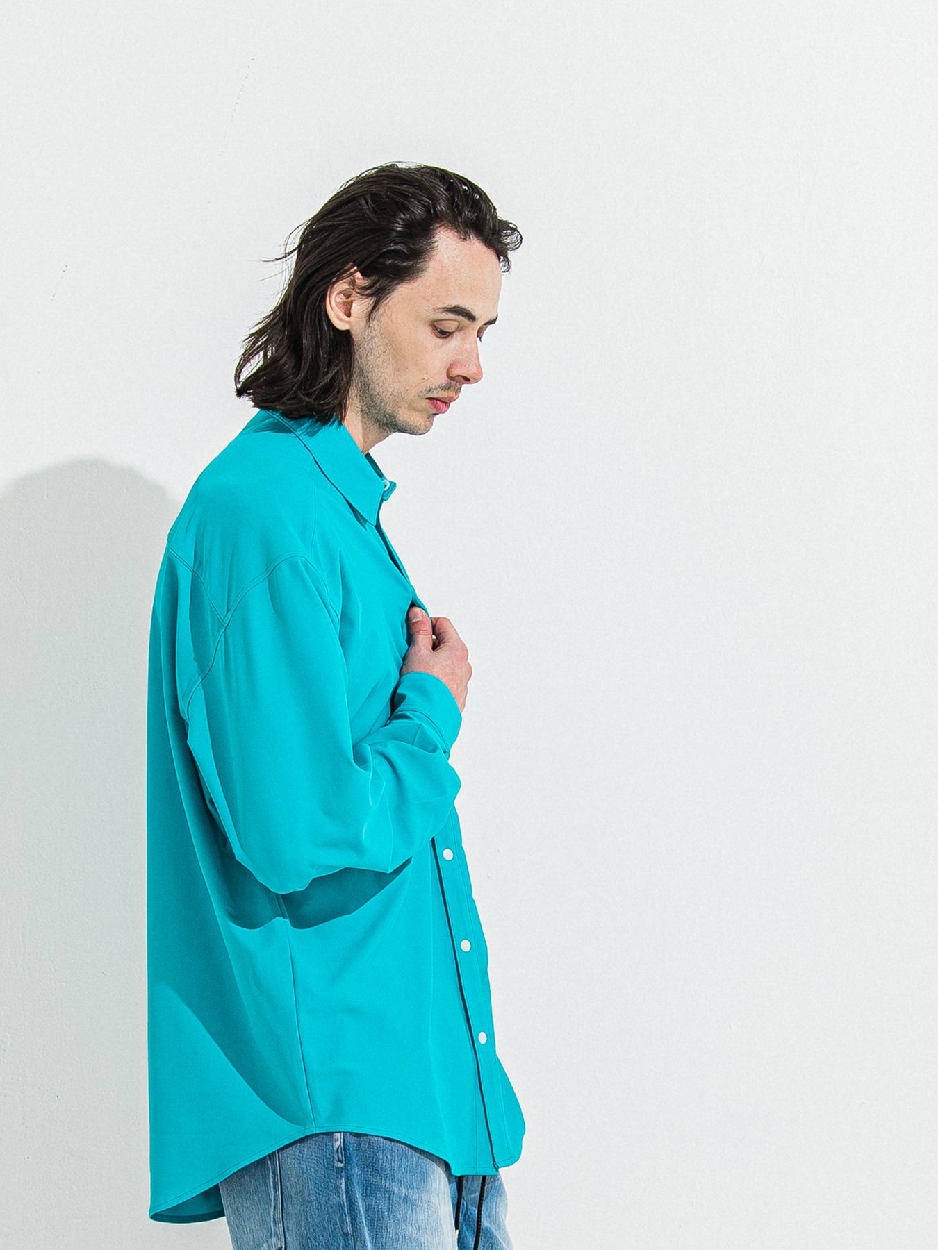 【予約品】RASH JACK SHIRTS / ラッシュガード ジャックシャツ / ターコイズ