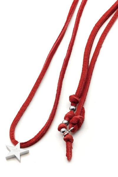 《予約受注品》 SHINING STAR NECKLACE ネックレス / RED 【IVXLCDM】 ご注文から約1ヶ月後に出荷