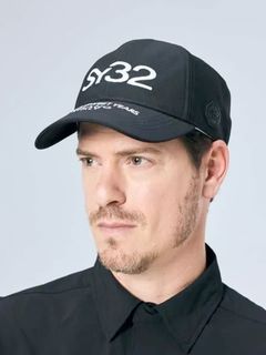 COOL TOUCH CAP / クールタッチ キャップ / ブラック【SY32 by SWEET YEARS GOLF】