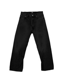 《予約品》 TWISTANCE Used / デニムパンツ / ブラック・ブラック