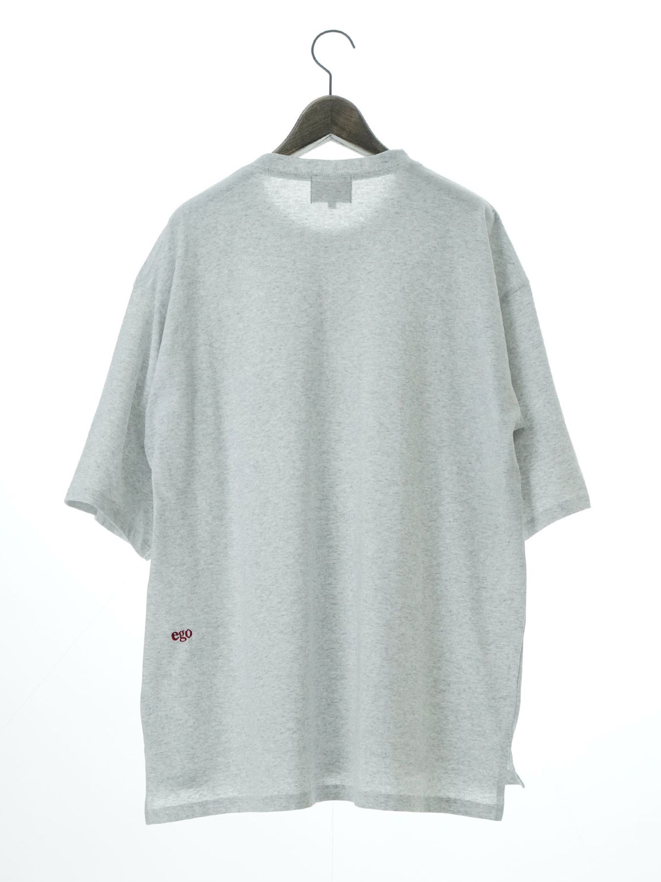 【予約品 11月23日(日) 締切】PRINTTEE-A short / ロゴプリント Tシャツ / ASH