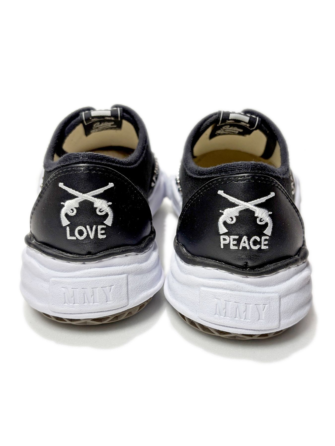 【予約品】MAISON MIHARA YASUHIRO コラボ - ×MMY SNEAKER / スニーカー / ブラック×ホワイト