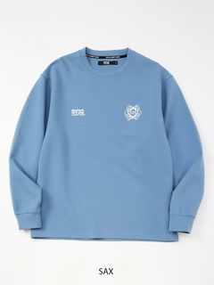 SYMBOLIC MARK SWEAT L/S TEE サックス 【SY32 by SWEET YEARS】