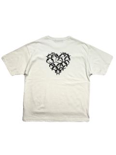 【予約品 8月23日(日) 締切】VIN/JER SS HEART-GUN / ホワイト
