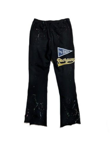 《予約品8月31日 23時55分締め》 COLLEGE PT / スウェットパンツ / ブラック 【roarguns 】 2024年2月入荷予定