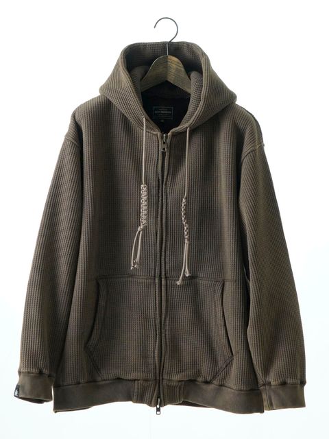 【予約品 】WAFLEX / ZIPパーカー / ブラウン