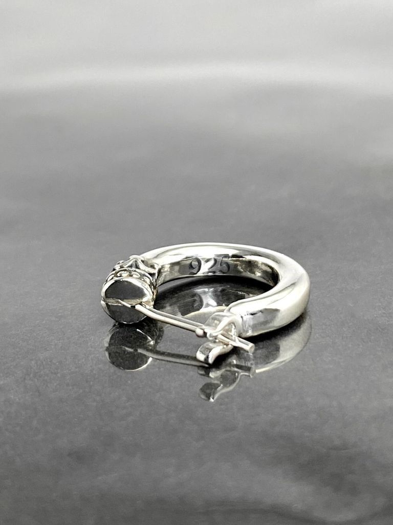《受注生産》 CROWN HOOP ピアス / 注文から2～3週間後入荷予定
