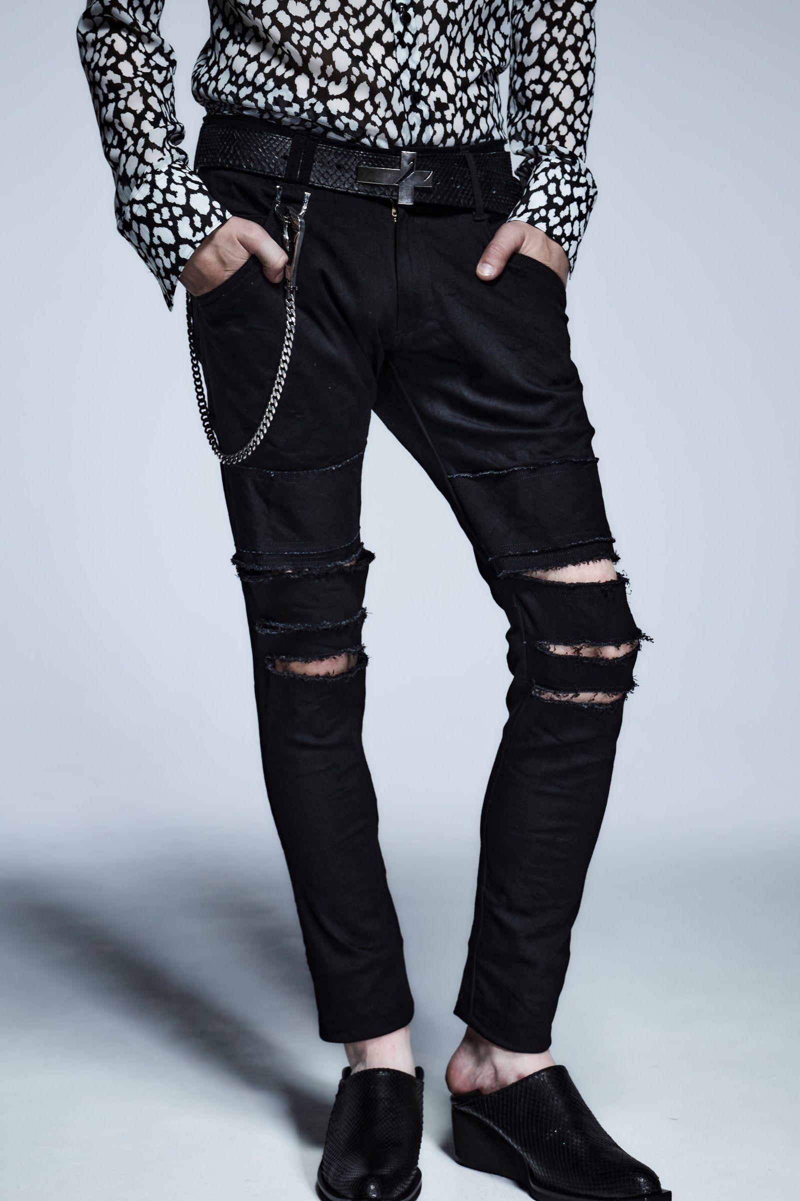 《予約品》 SlashPants Denim  / Black 【kiryuyrik】 1月入荷予定