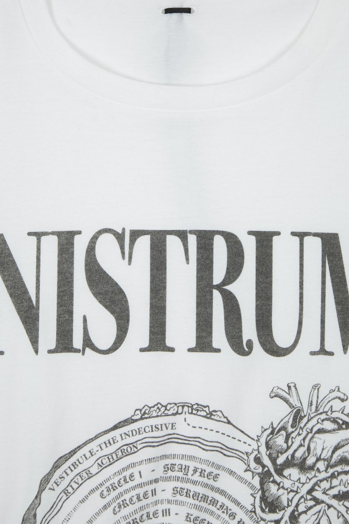 Natural Soft Cotton Oversize Crew Neck T-shirt   / ホワイト 【STRUM】