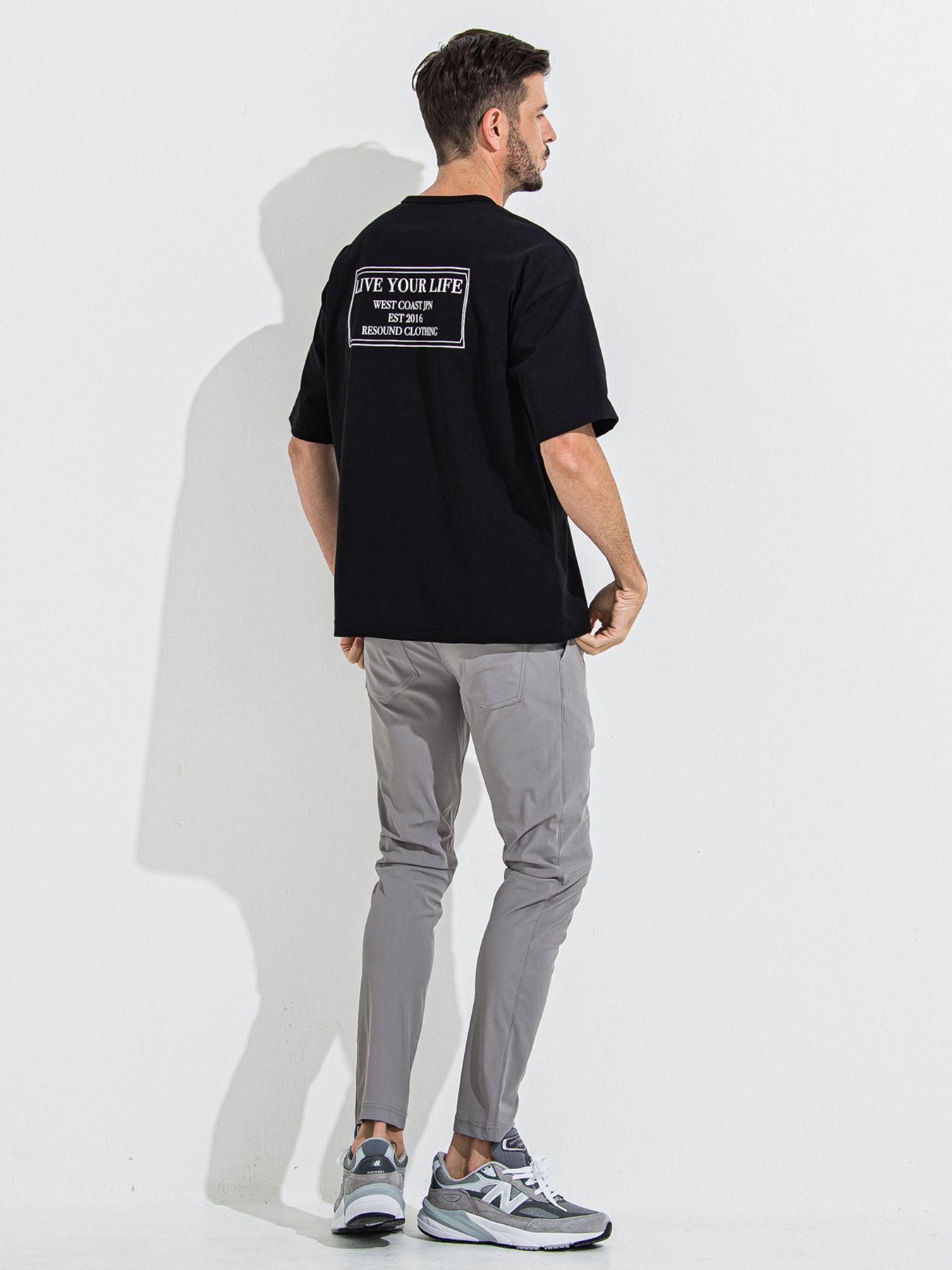 CHRIS EASY TUCK PANTS / クリスイージータックパンツ / グレー