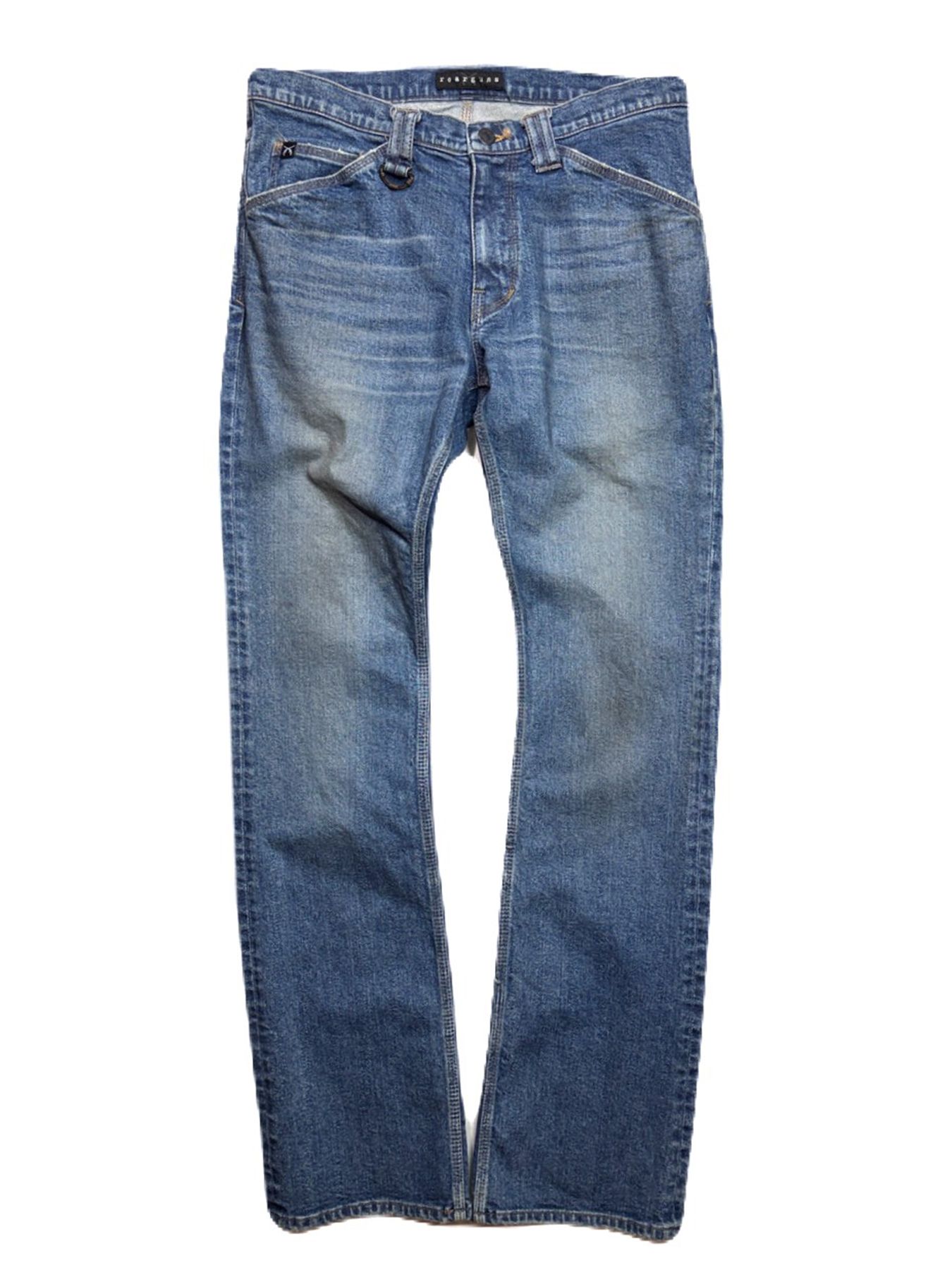 【予約品 8月23日(日) 締切】STRECH DENIM PANTS / ブルー