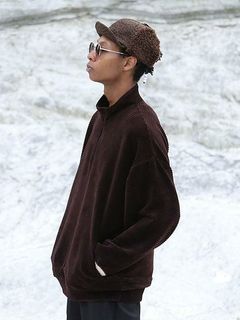 QUOLT - SEWEE PULLOVER / BOURDEAX-RED / QUOLT クオルト | BRYAN