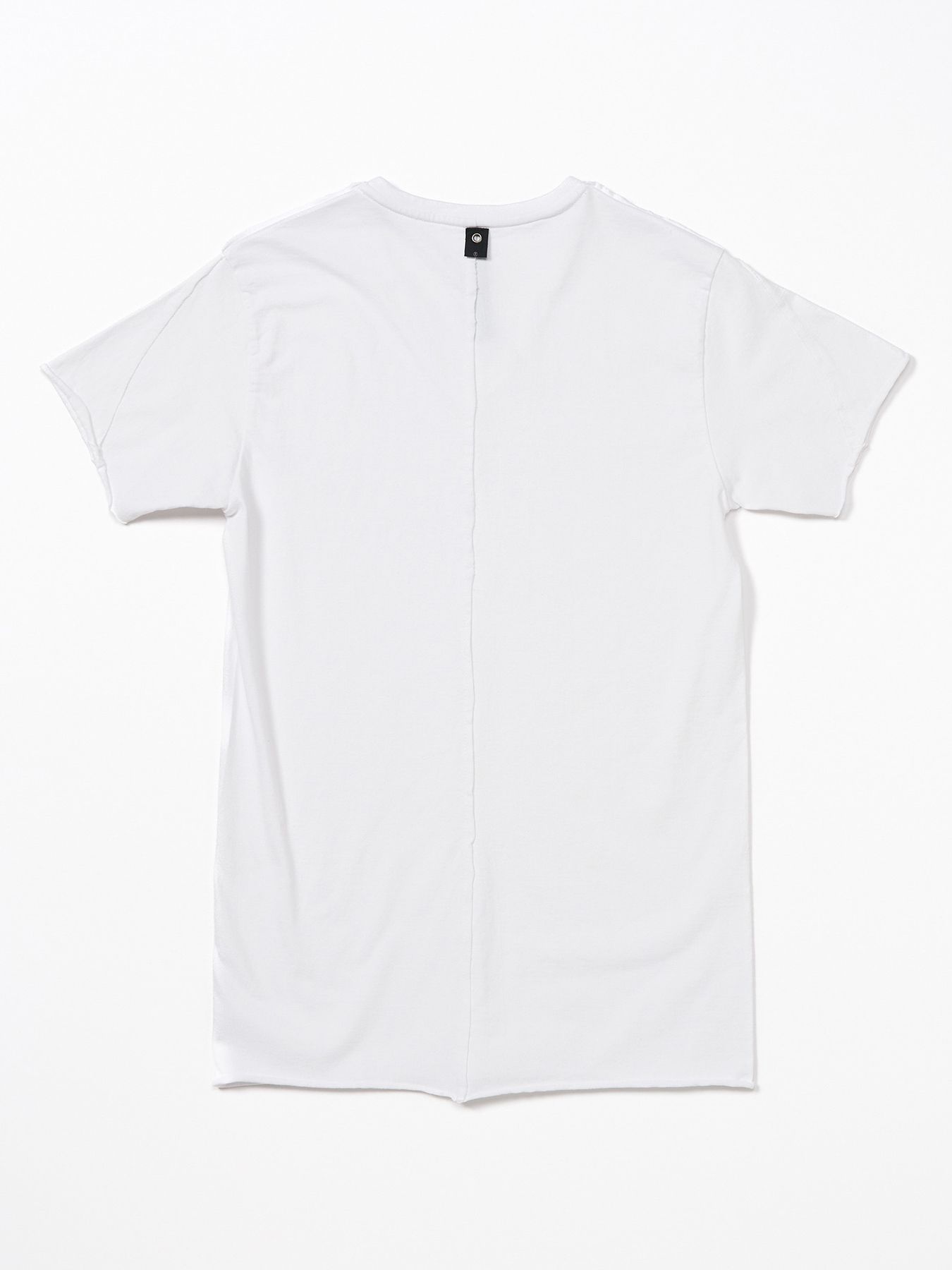 【予約品 9月23日(火) 締切】cut-off V-neck S/S / カットオフ Vネック ショートスリーブ / ホワイト