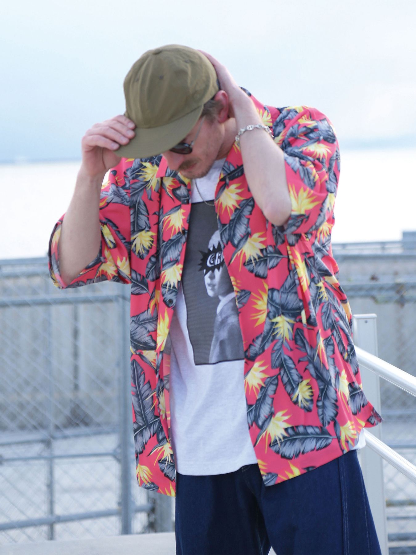 OVERTONE SHIRTS / オーバートーンシャツ / ピンクグレー【QUOLT】