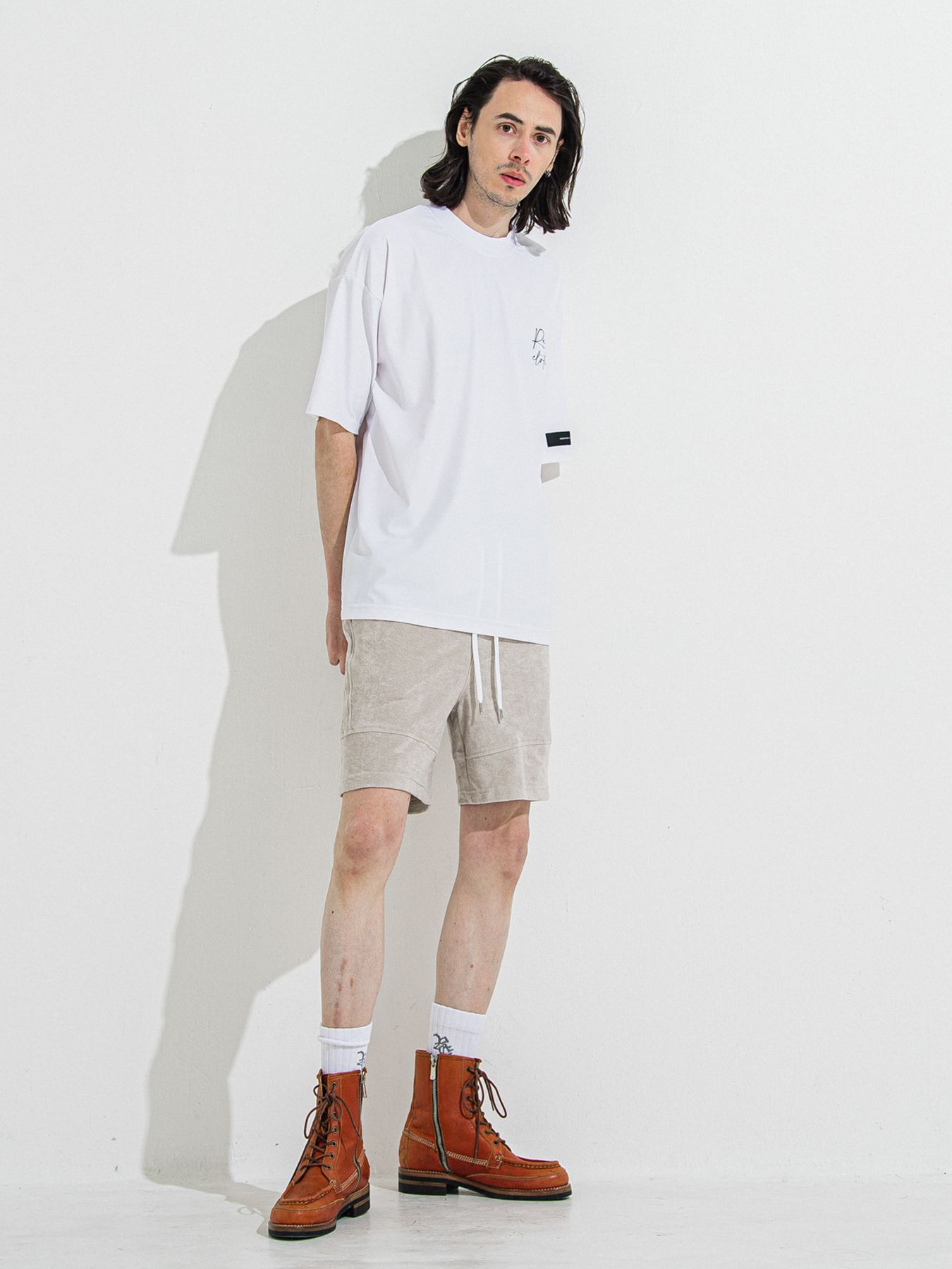 【予約品 】ID RASH OVER T / ラッシュガード IDオーバーサイズTシャツ / ホワイト