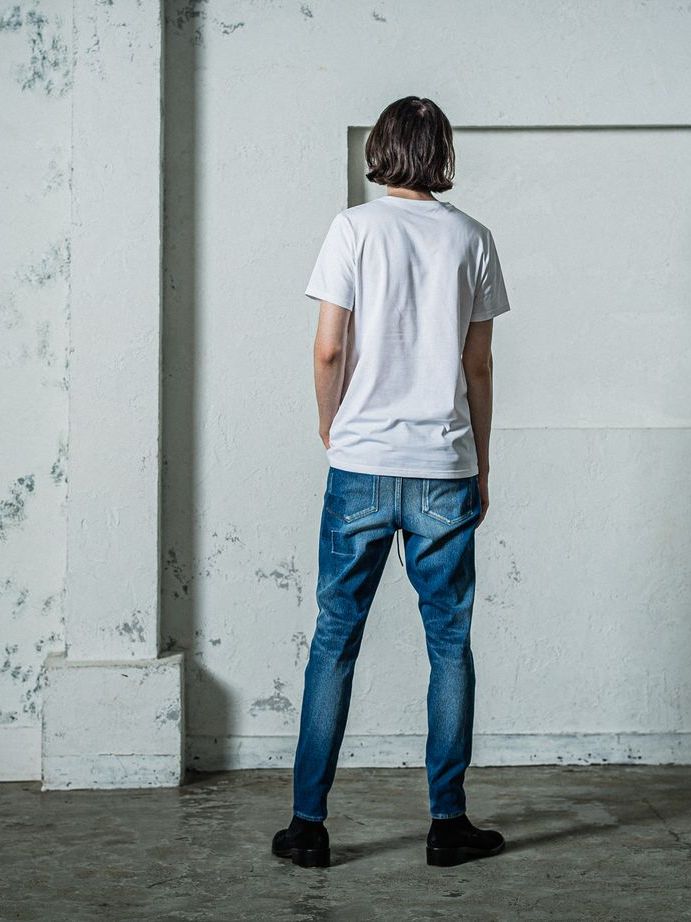 SIDE RC BASIC TEE / プリント入りTシャツ / ホワイト