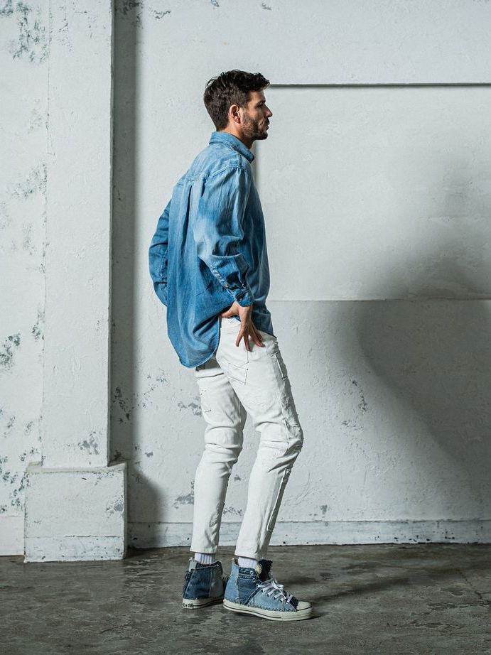 《予約11月17日19時締め》 denim jack shirts / デニムシャツ / インディゴused
