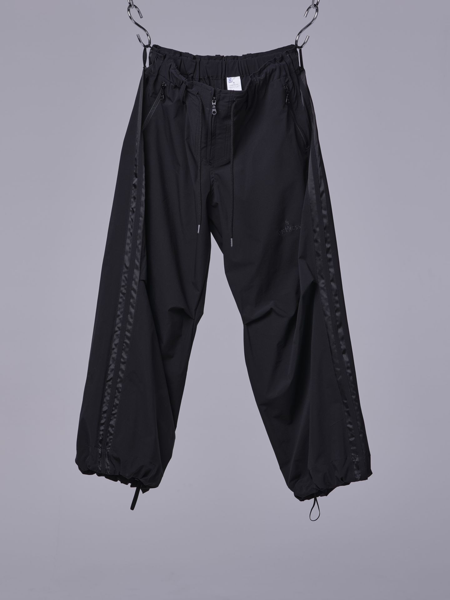 《予約品11月4日 》 LineLoosePants / ルーズパンツ / ブラック×ラインブラック