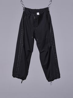 《予約品11月4日 》 LineLoosePants / ルーズパンツ / ブラック×ラインブラック