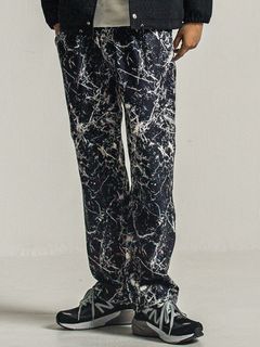 《予約9月1日18時締め》 MELTON WIDE TUCK PANTS  / ワイドタックパンツ / ペイントブラック