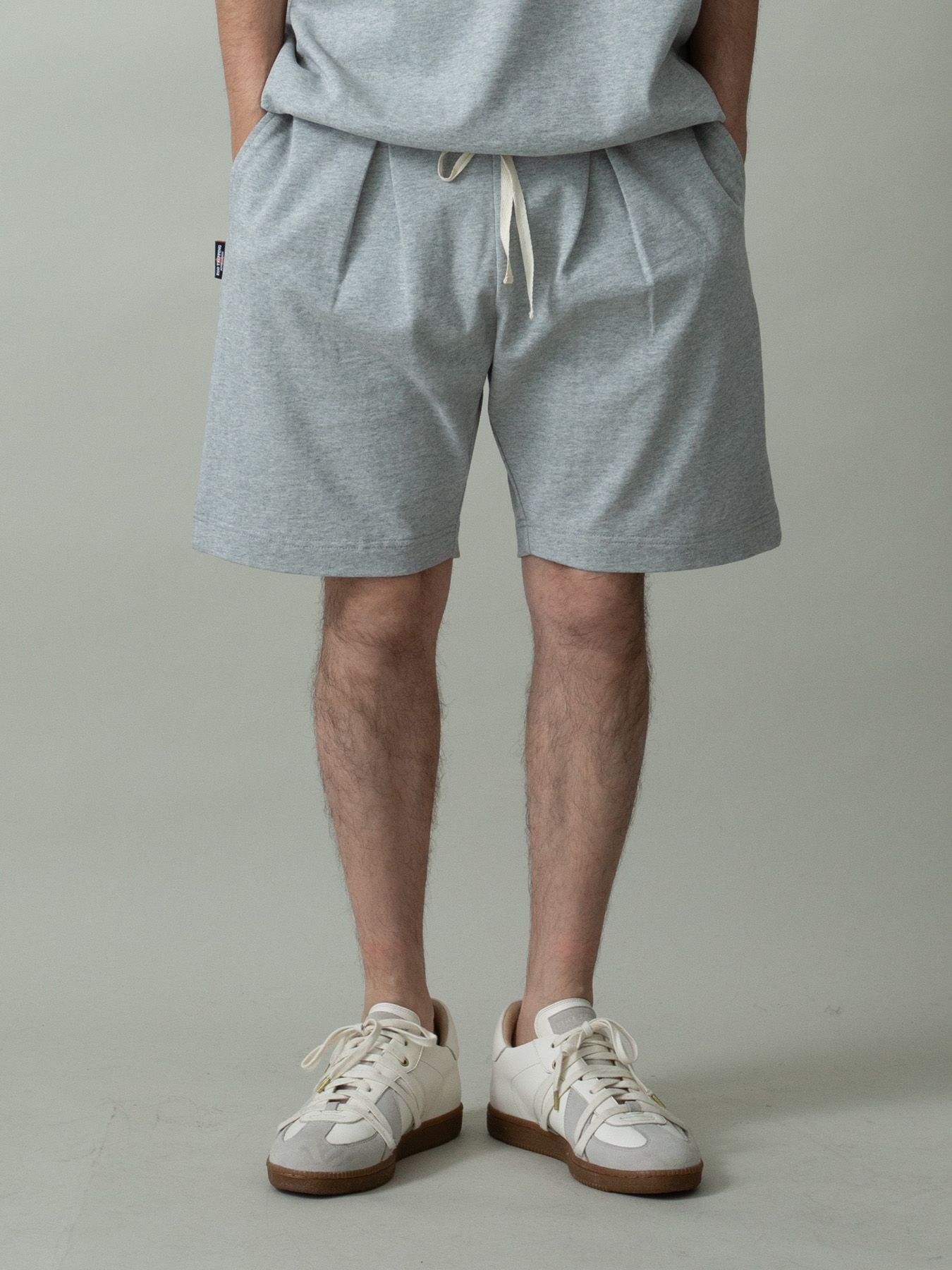 【予約品 2月1日(日) 締切】HEAVYJERSEY SHORTS / イージーショーツ / 杢グレー