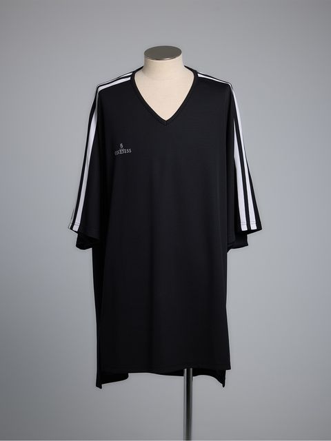 【予約品 5月18日(日) 締切】Line Dolman T-Shirt / ラインドルマンTシャツ / ブラック