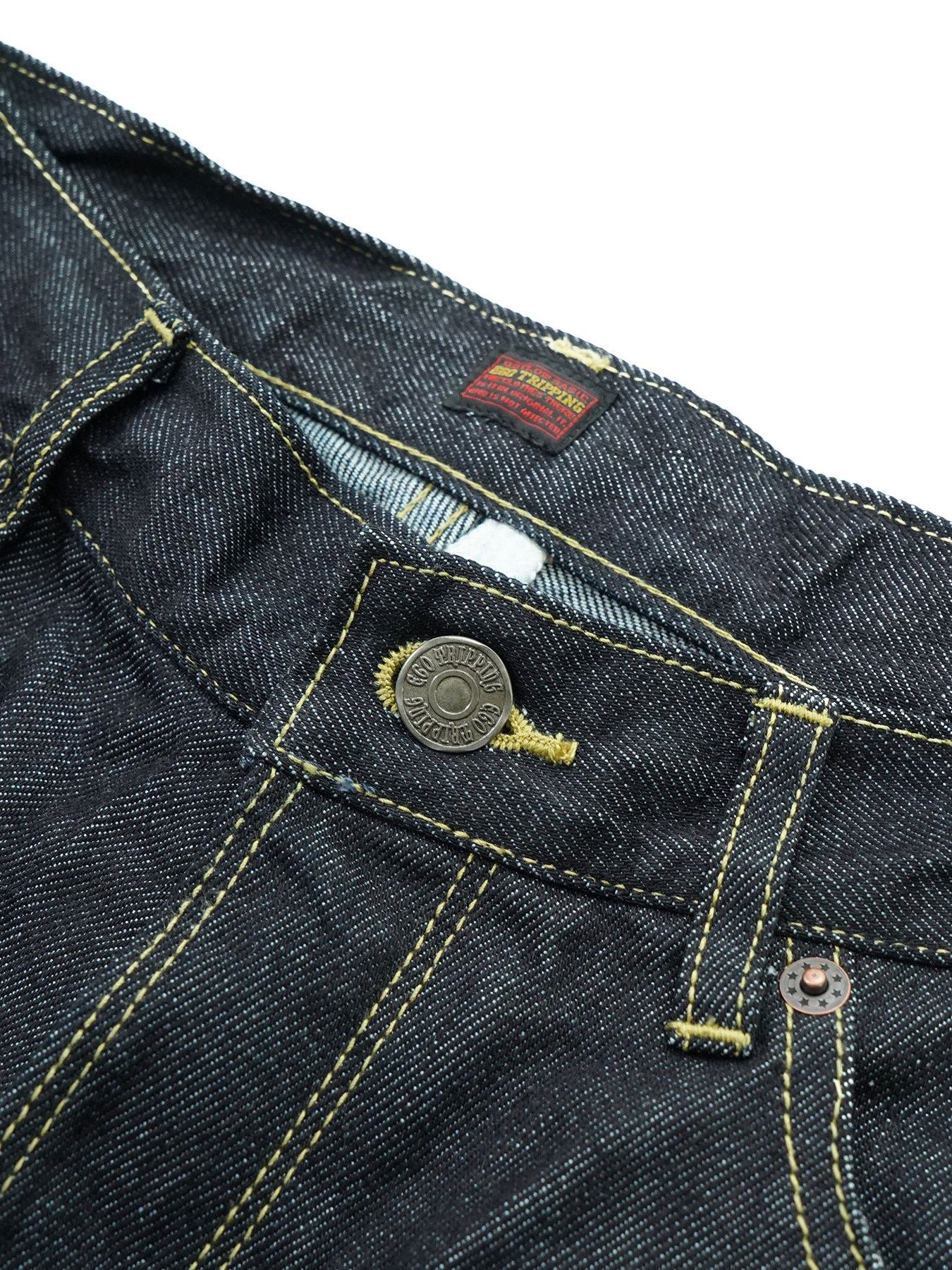 《予約品》 TWISTANCE OneWash / デニムパンツ / インディゴ・イエローステッチ