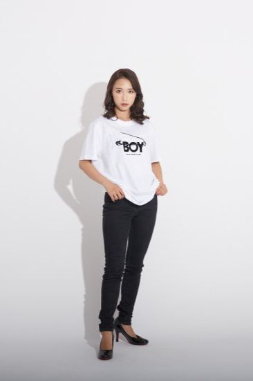 BOY SAFETY PIN TEE/ ホワイト 【BOY LONDON】