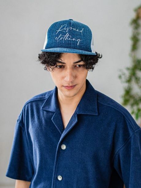《予約品3月3日18：00締め》 ID BB MESH CAP / キャップ / インディゴ