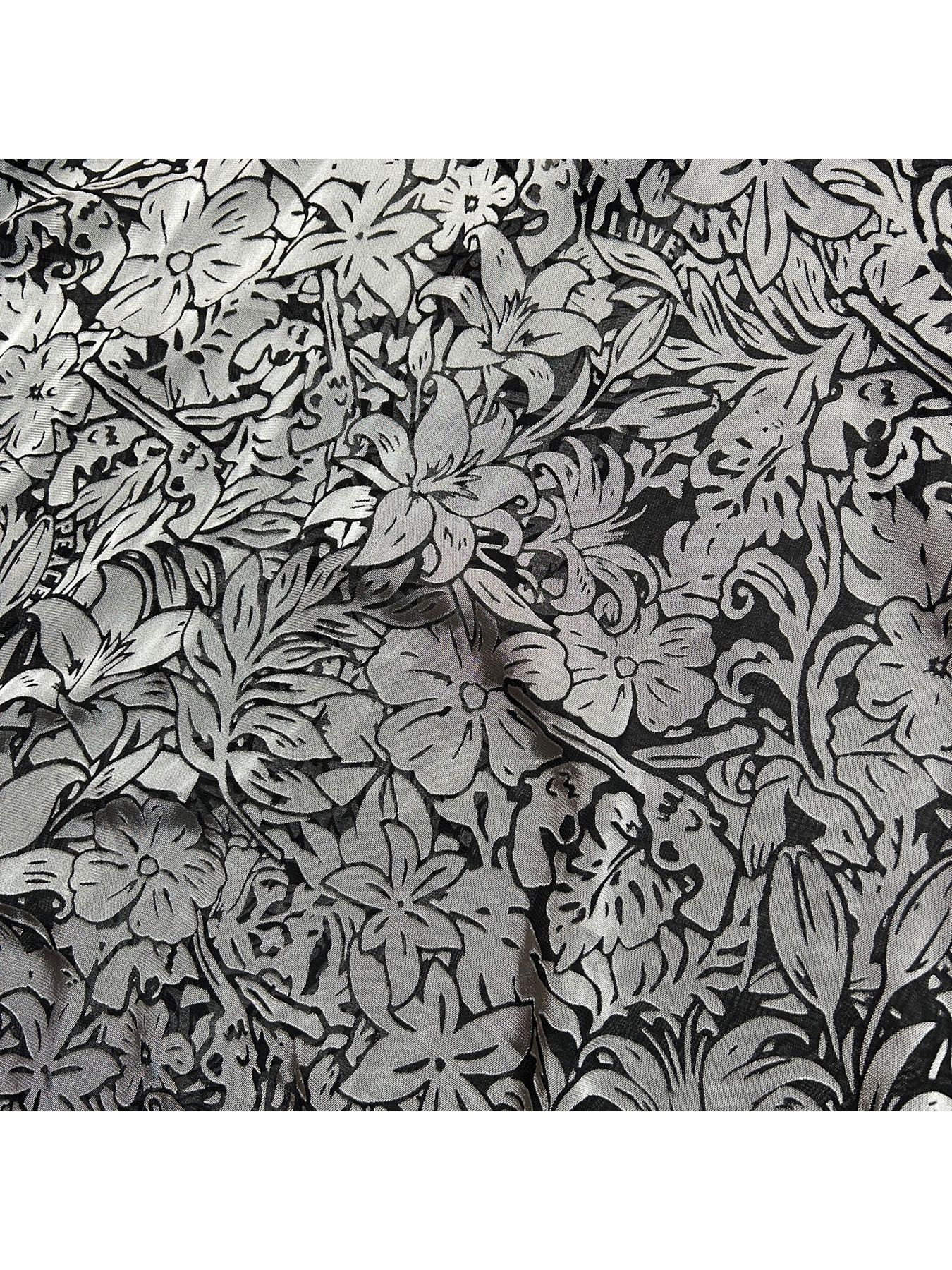 【予約品 8月10日(日) 締切 】FLOWER OPAL SHIRT / フラワーオパール シャツ / グレー