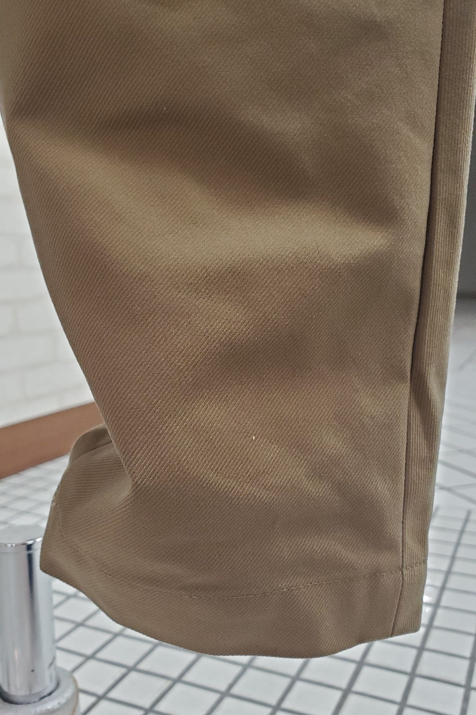 BELTED PANTS / CAMEL 【junhashimoto】