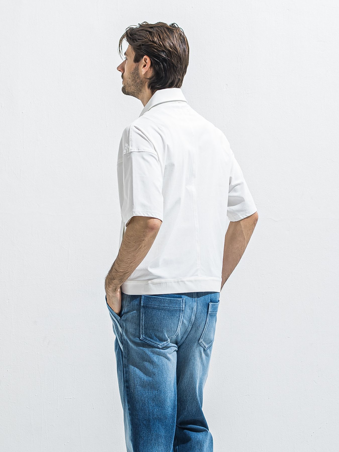 【予約品 2月15日(日) 18:00 締切】CPO HALE SHIRTS JK / CPOハーフスリーブジャケット / ホワイト