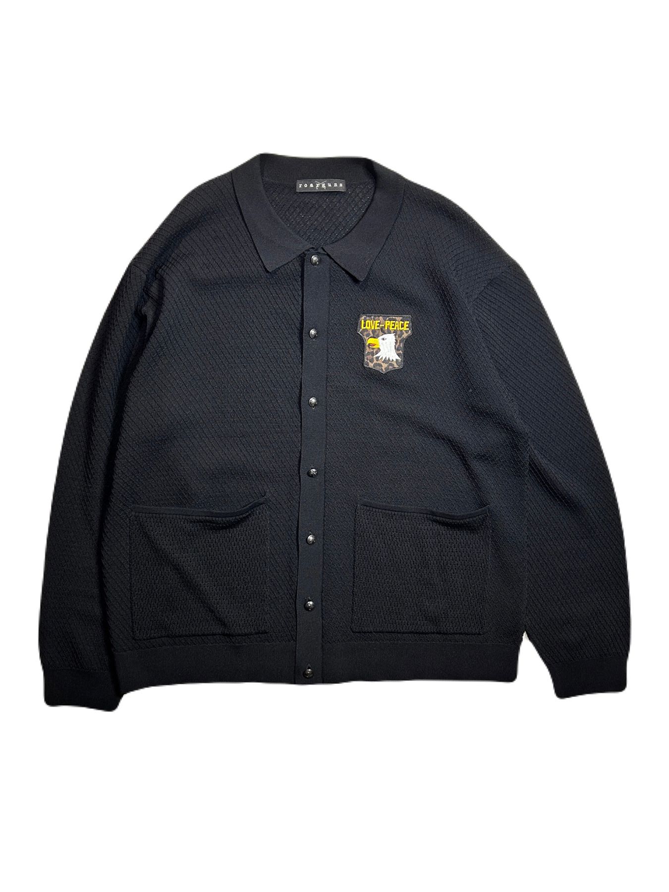 【予約品 8月10日(日) 締切 】KNIT CARDIGAN / ニットカーディガン / ブラック
