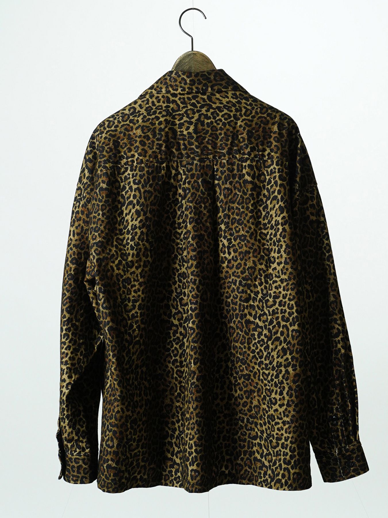 【予約品 7月5日(日) 締切】LEOPARD FLANNELSHIRTS / レオパード フランネルシャツ / ベージュ
