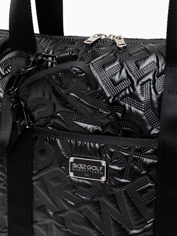EMBOSS LOCKER BAG / ブラック 【SY32 by SWEET YEARS GOLF】