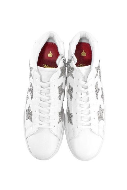 STARデザインスニーカー 3070 / WHITE×SILVER 【HONOUR OVATION】