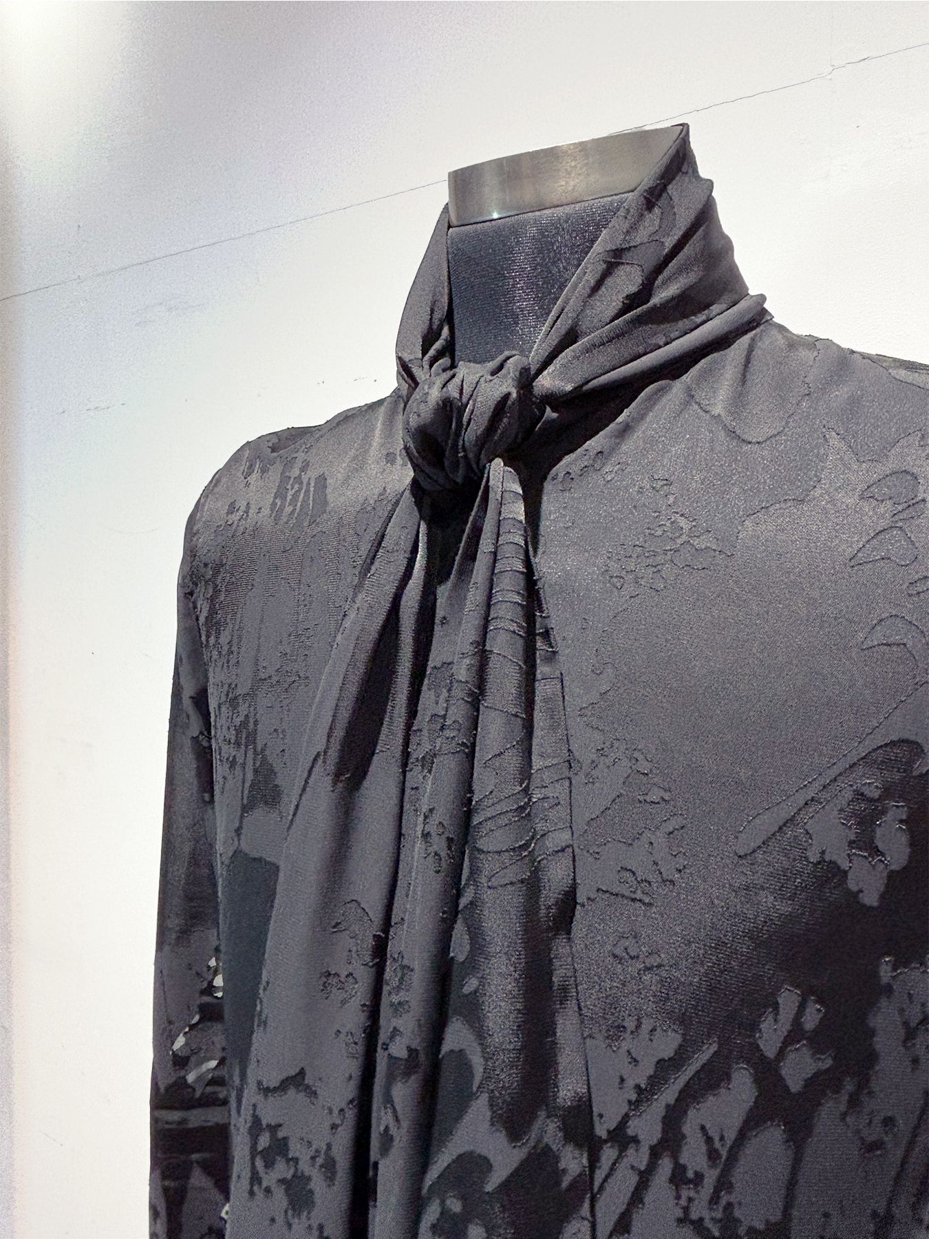 《予約品》 StoalShirt / ストールシャツ / ブラック