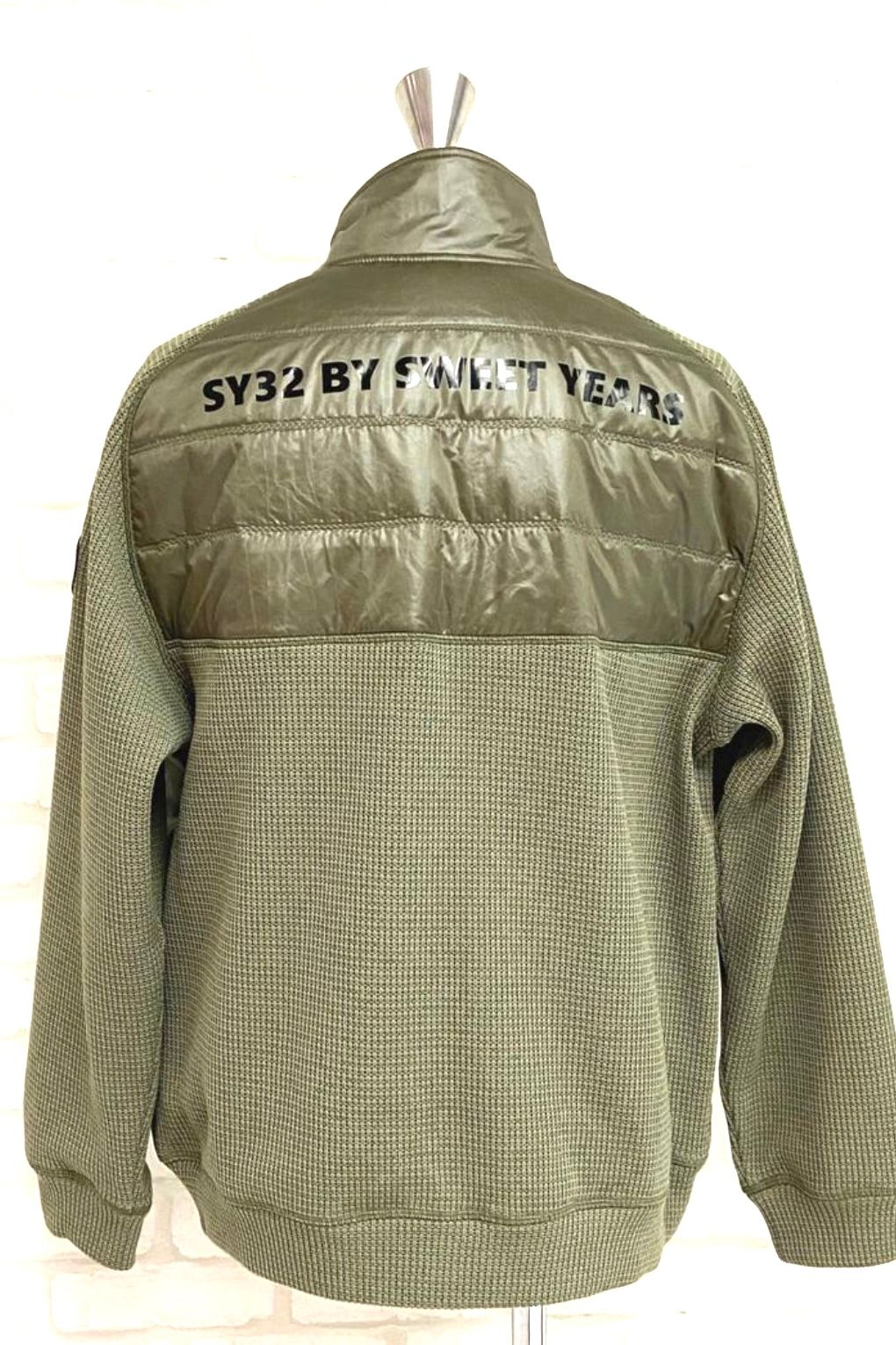 QUARTER FACE JACKET / KHAKI 【SY32 by SWEET YEARS GOLF】 - M