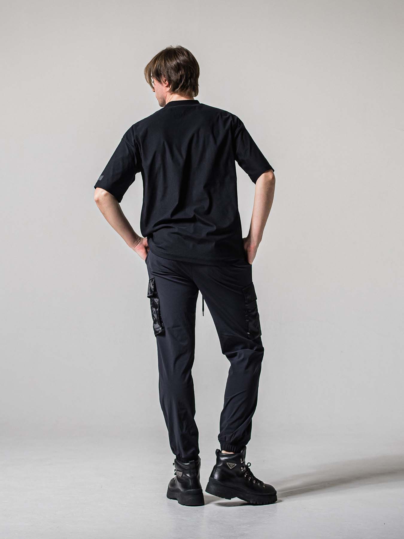 【予約品 11月16日(日) 締切】NY PT CARGO  PANTS / ナイロン イージーカーゴパンツ  / ブラック