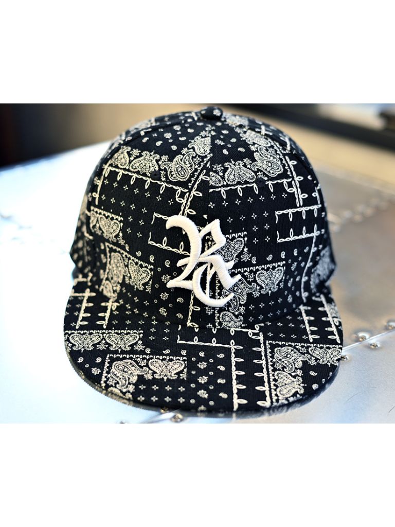 《予約品》 ID BB CAP / ベースボールキャップ / バンダナブラック