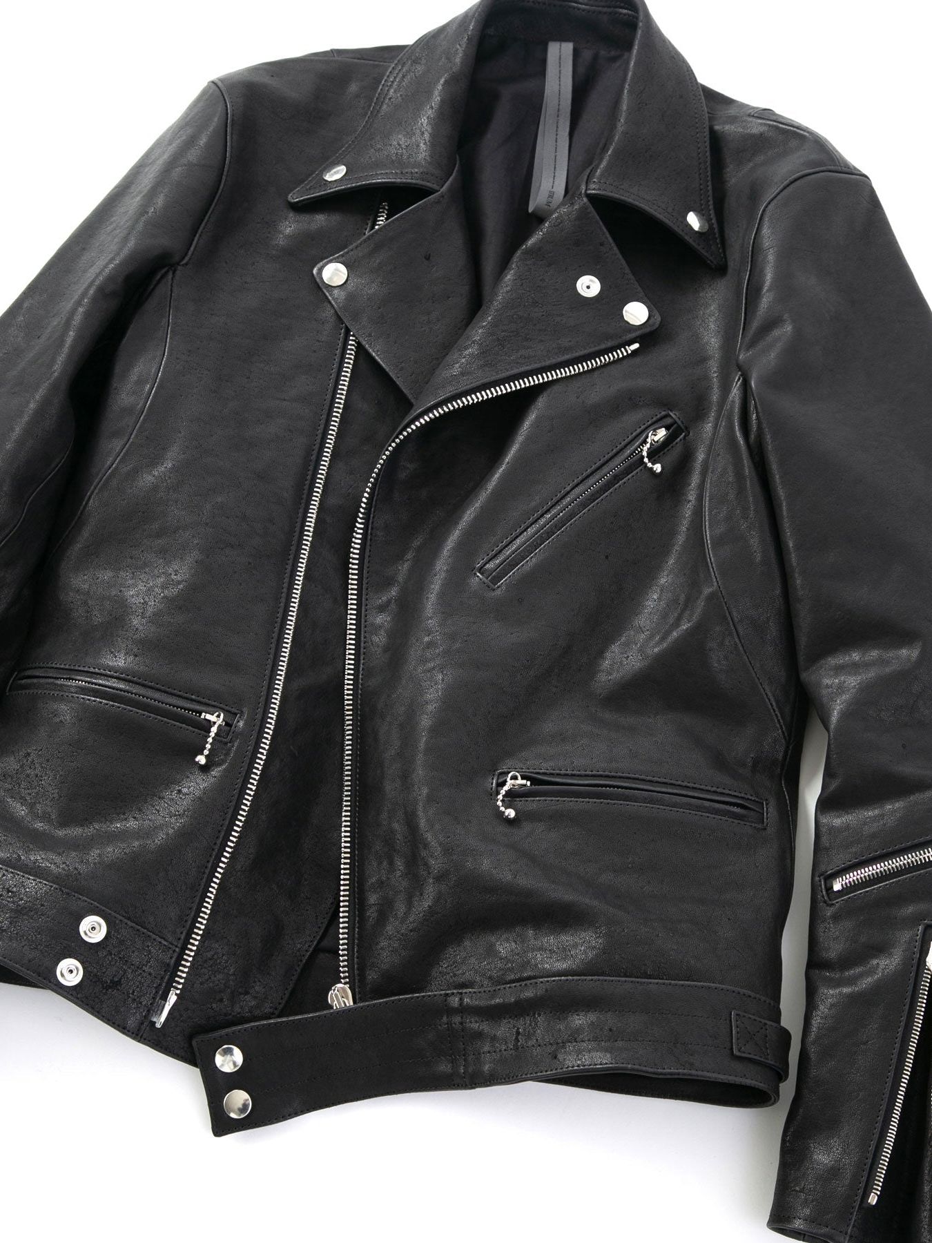 【予約品 】 Pit Vegetable Full Tanned Shrinked Horsehide Double Riders / シュリンク ホース ハイド ダブル ライダース / SPEEDER（スピーダー）