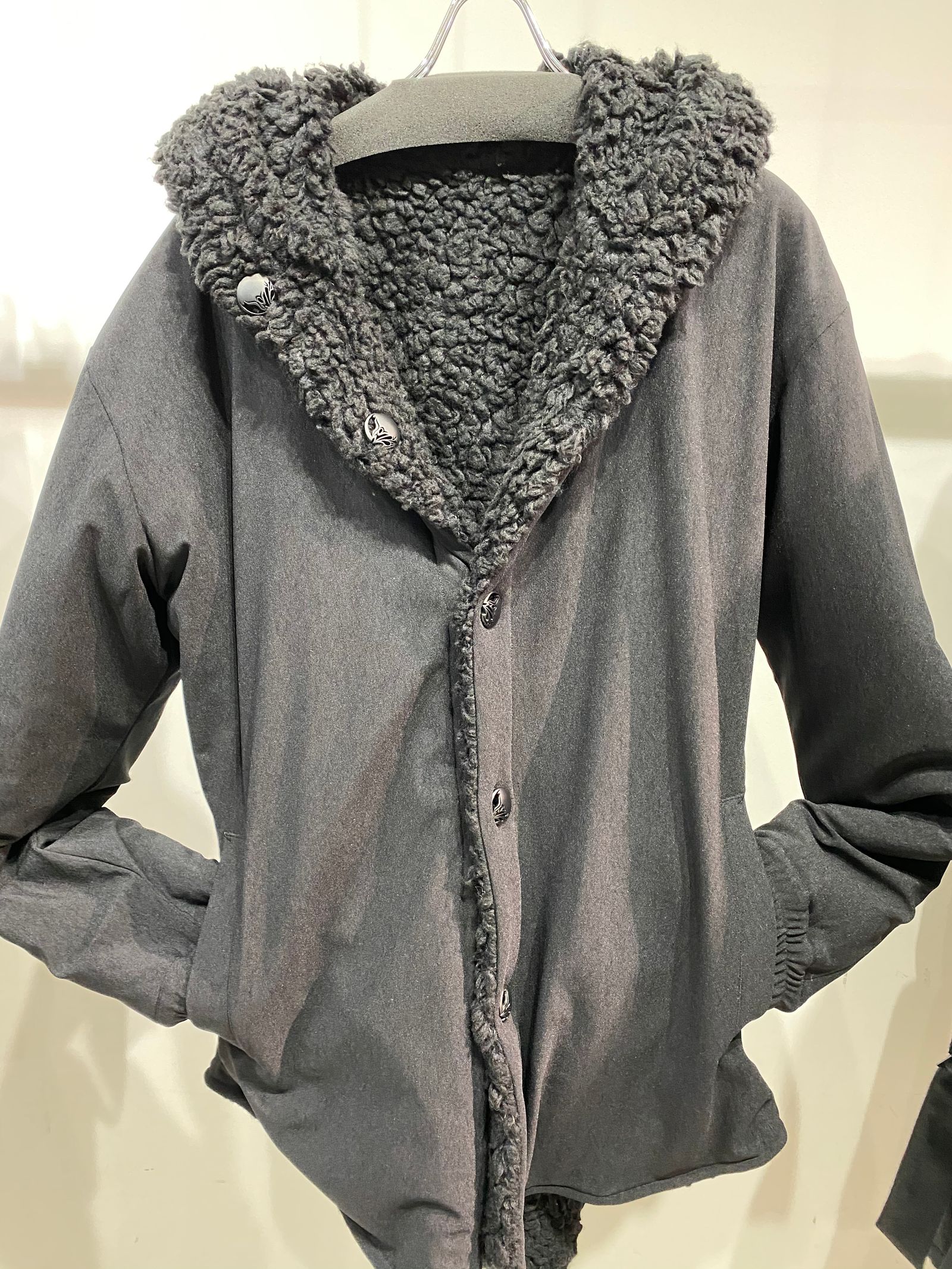 《予約品》 ReversibleBlouson HighTensionJersey / Black 【kiryuyrik】 10月入荷予定