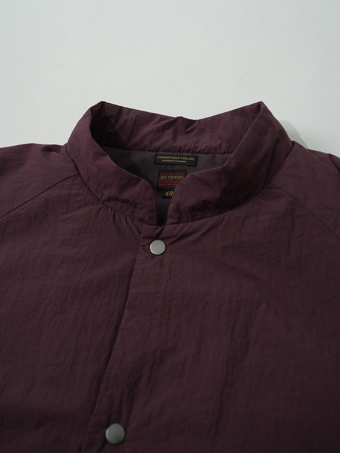 【予約品 5月27日(水) 締切】VEIL-BLOUSON / スタンドブルゾン / パープル