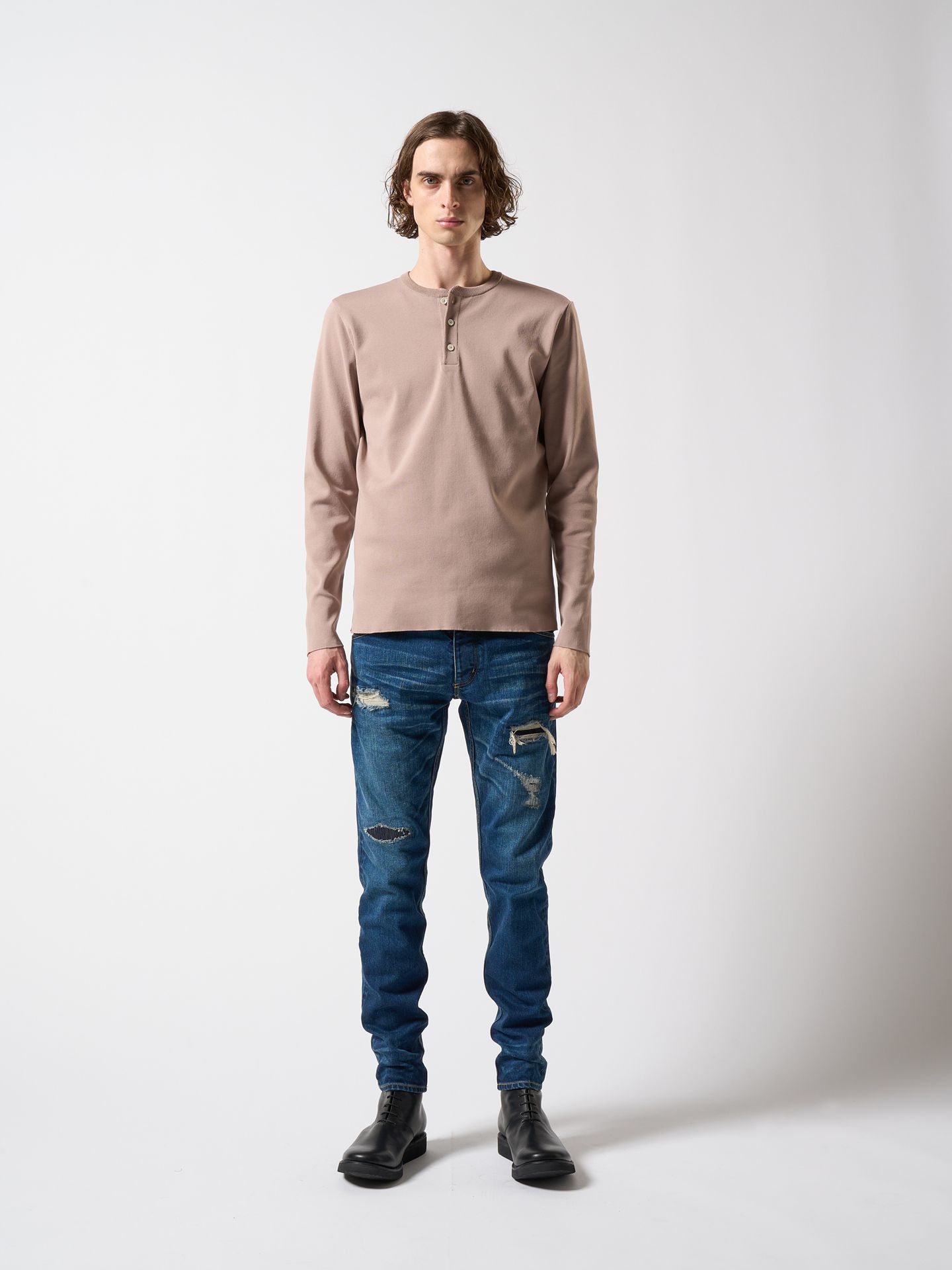 wjk】【予約販売9月中旬～下旬入荷】ct surf henley L-S