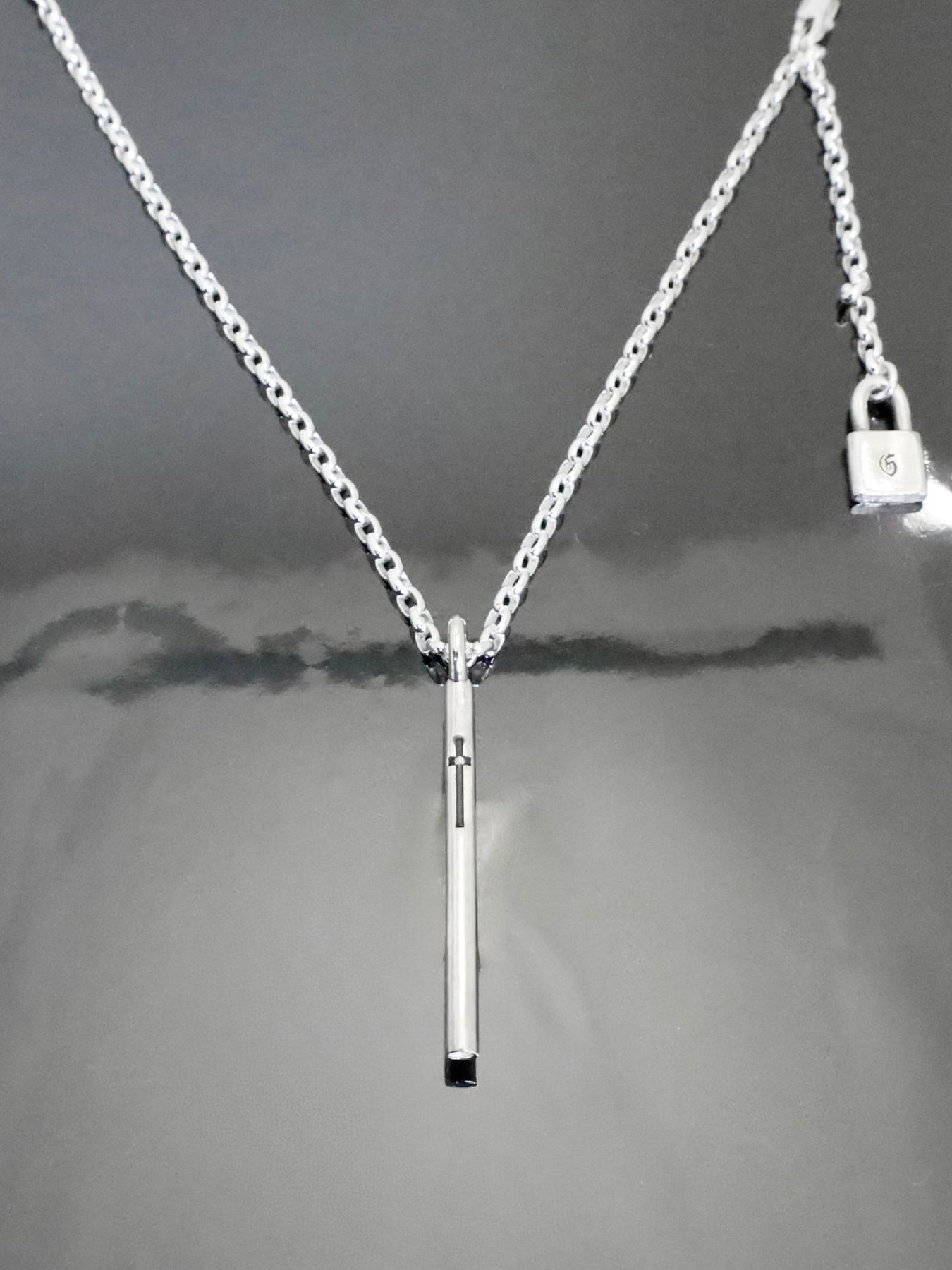 《受注生産》VOID STICK [CROSS] #1 with GODSIZE® I.D. TAG NECKLACE / ヴォイドスティック [クロス] #1 ゴッドサイズ® I.D.タグネックレス / 注文から2～3週間後入荷予定